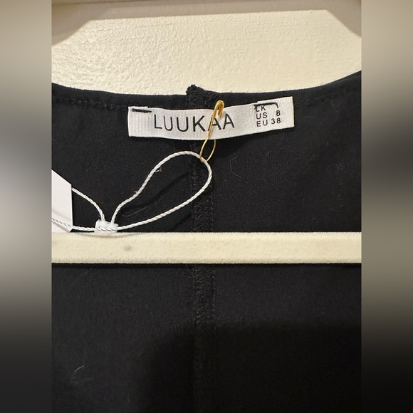 Luukaa 3/4 sleeve cotton jersey and crisp cotton combo dress. Size 8 new no tags - Picture 6 of 13